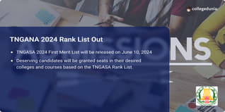 TNGASA 2024 UG Rank List Released; Check College-Wise Rank List PDF Here